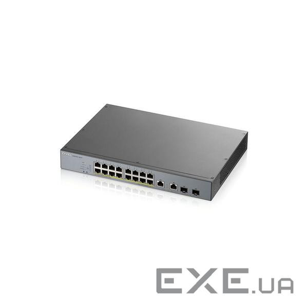 Комутатор мережевий ZyXel GS1350-18HP-EU0101F