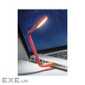 Лампа USB Optima LED, гнучка, рожевий (UL-001-PI)