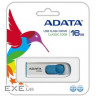 USB накопичувач A-Data C008 16GB White + Blue (AC008-16G-RWE)