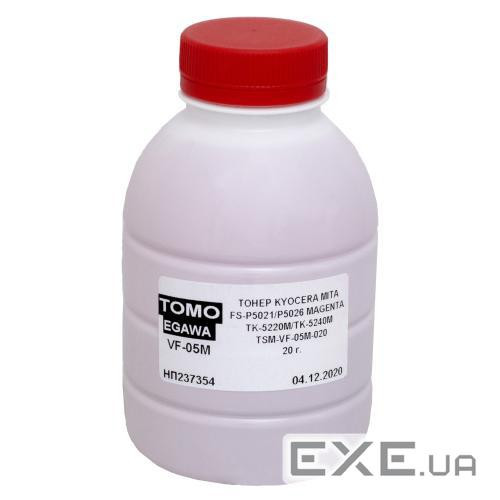 Тонер KYOCERA TK-5220/TK-5240 20г MAGENTA Tomoegawa (TSM-VF-05M-020)