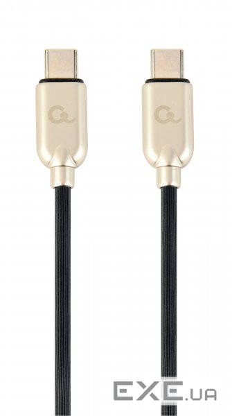 Дата кабель USB-C to USB-C 1.0m PD Cablexpert (CC-USB2PD60-CMCM-1M)