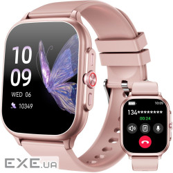 Годинник Oukitel V7 Pro Pink (6941749851086)