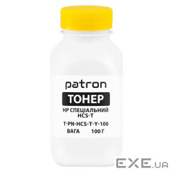 Тонер HP HCS-T, 100 г, yellow Patron (PN-HCS-T-Y-100)