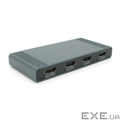 Комутатор VEGGIEG V-HD10 HDMI 1*3, HDTV2.0 4K, Grey, Box
