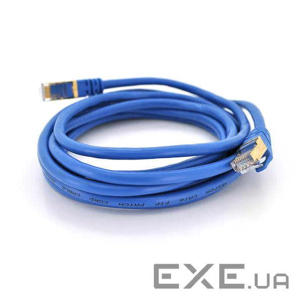 Патч-корд литий Ritar, SFP, RJ45, Cat.6, 5,0m, синій (PCR-SFP/5Be)
