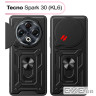 Чохол до мобільного телефона BeCover Military Tecno Spark 30 (KL6) Black (713541)