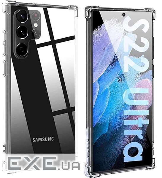 Чохол-накладка BeCover Anti-Shock для Samsung Galaxy S22 Ultra SM-S908 Clear (708900)