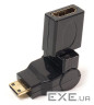 Перехідник mini HDMI AM to HDMI AF PowerPlant (KD00AS1300)