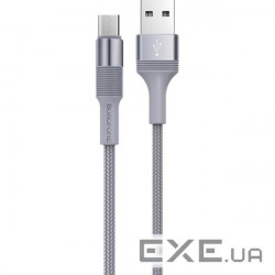 Кабель BOROFONE BX21 Outstanding Micro-USB 1м Metal Gray (BX21MMG)