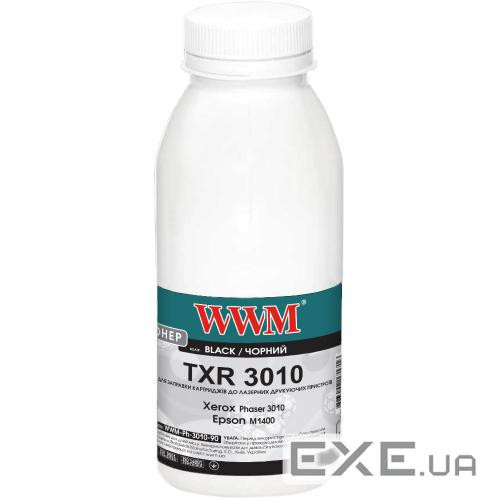 Тонер Xerox Ph3010/Epson M1400, 90г WWM (WWM-Ph-3010-90)