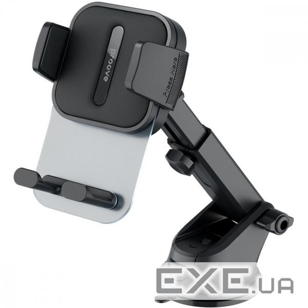 Автоутримувач Proove Crystal Clamp Suction Type Car Mount black (CHCS00000001)
