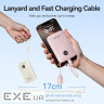 УМБ Vention 10000mAh 22,5W PD, QC USB-A/2xUSB-C In/Out Pink (FKAP0-C)