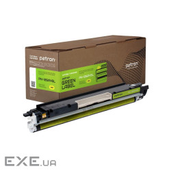 Тонер-картридж Patron HP 126A (CE312A) Green Label, yellow (PN-126AYGL)