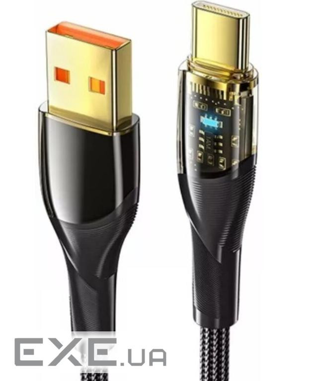 Дата кабель USB 2.0 AM to USB-C 1.0m 7A black Essager (EXCT-TD01-P)