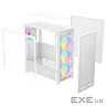 Корпус для комп"ютера ATX W/O PSU DELTA C70 WH ARGB (DELTA-C70-WHG400XX-GL) OCYPUS