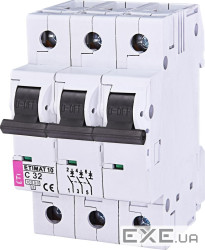 Автоматичний вимикач ETI, ETIMAT 10 3p C 32А (10 kA) (2135719)