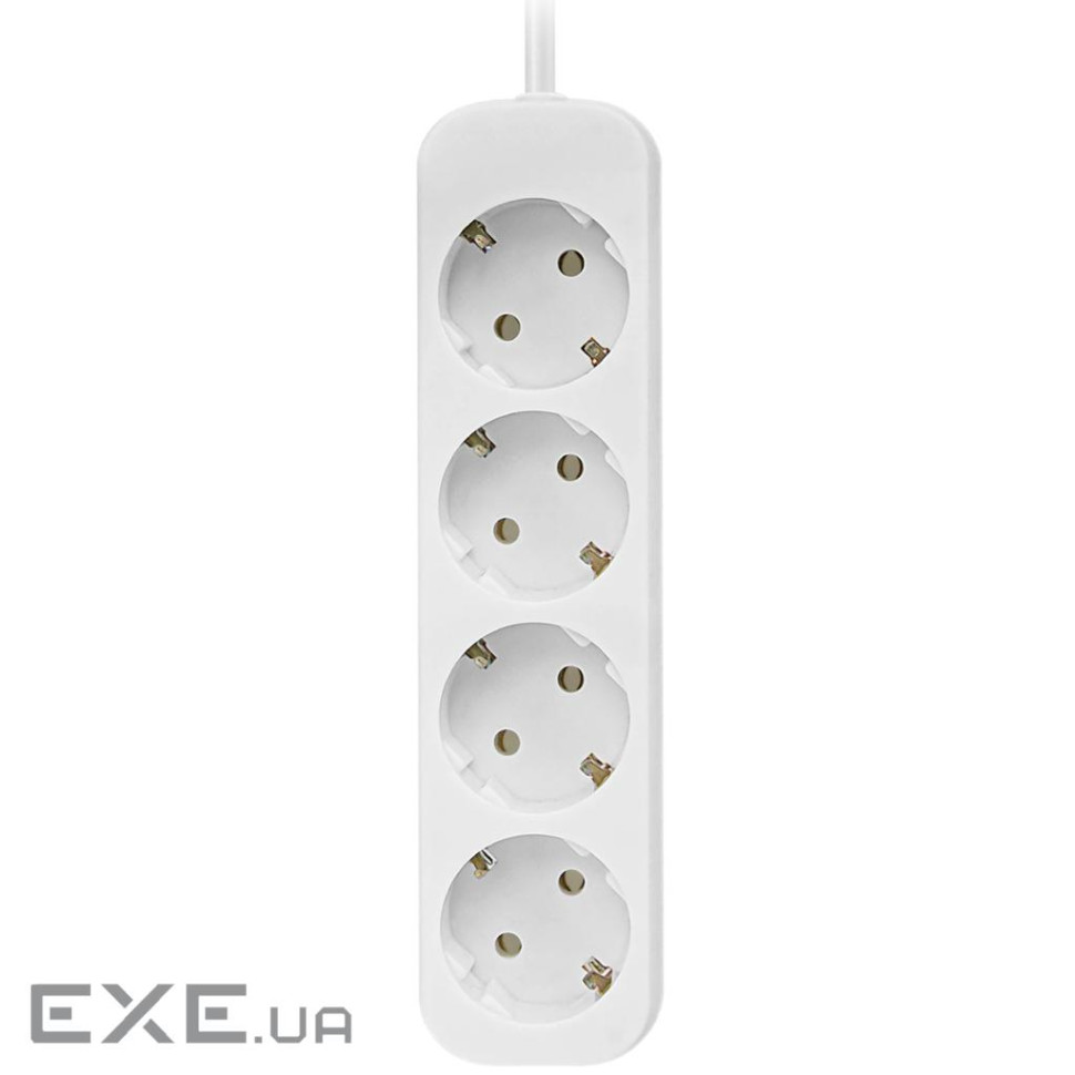 Подовжувач DEFENDER E450 White, 4 розетки, 5м (992270)