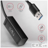 Концентратор AXAGON USB 3.1 to 4xUSB 3.0 0.2m black (HUE-M1A)