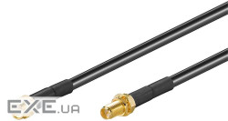 Подовжувач антенний RF: RP-SMA M / F 5.0 m, RG58 Gold, HQ, сірий (75.05.1678-30)