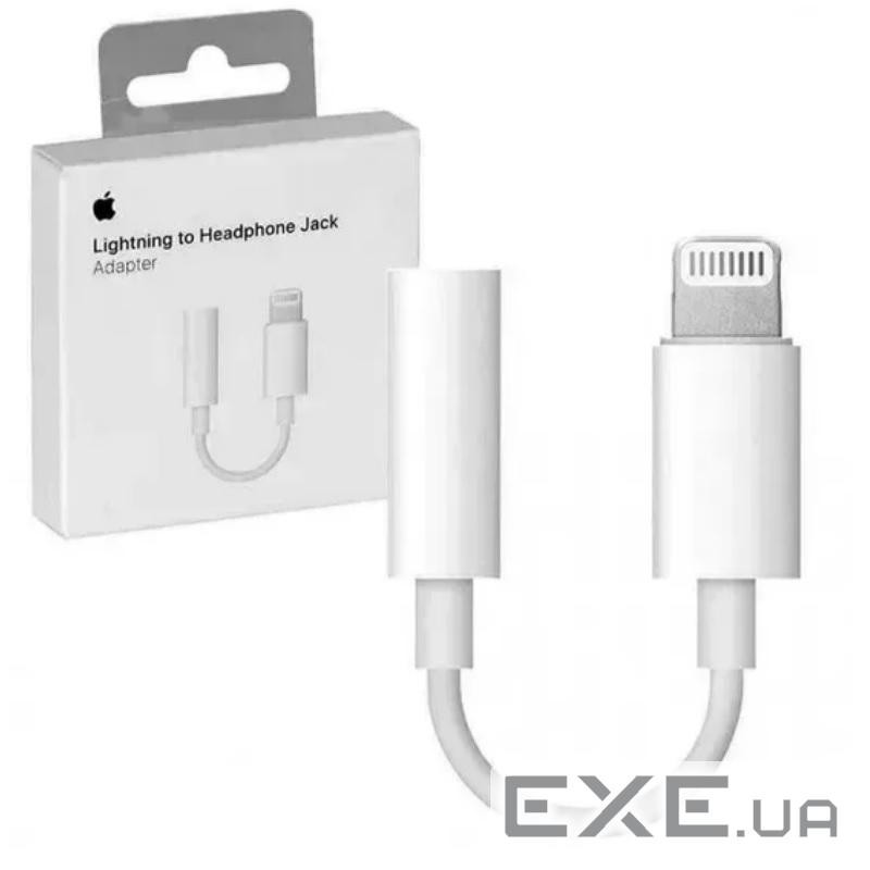 Аудио-кабель Apple Lightning - 3.5 мм (M/F), White (190198001795)