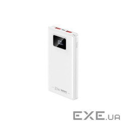 Зовнішній акумулятор Remax Breezy 10000mAh QC 22.5W Білий (RPP-319) (RPP-319 White)