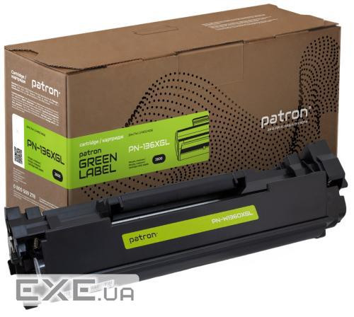 Картридж Patron HP 136X (W1360X) Green Label (PN-136XGL)