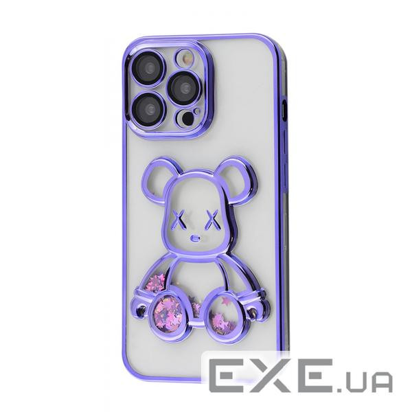 Чохол Shining Bear Case iPhone 13 Pro purple (44107 purple)