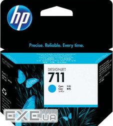 Картридж HP DJ No.711 DesignJet 120/520 Cyan (CZ130A)