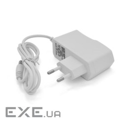 Імпульсний блок живлення 12В 1А (12Вт) штекер 5.5 / 2.5 довжина 1,2 м, Q50, White (CBY-1210) , Q50, White (CBY-1210)