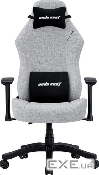 Крісло ігрове Anda Seat Luna Fabric Size L Grey (AD18-44-G-F)
