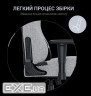 Крісло ігрове Anda Seat Luna Fabric Size L Grey (AD18-44-G-F)