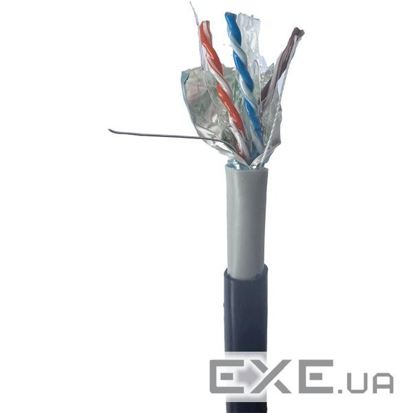 Кабель мережевий для зовнішньої прокладки CABLEXPERT UTP Cat.6 2x2x0.56 CU Black 305м (FPC-6004GE-SO-OUT