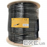 Кабель мережевий для зовнішньої прокладки CABLEXPERT UTP Cat.6 2x2x0.56 CU Black 305м (FPC-6004GE-SO-OUT