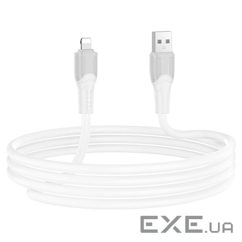 Кабель Hoco X106, Lightning-USB, 2,4A, довжина 2м, White, BOX (Hoco X106 / 2LW)