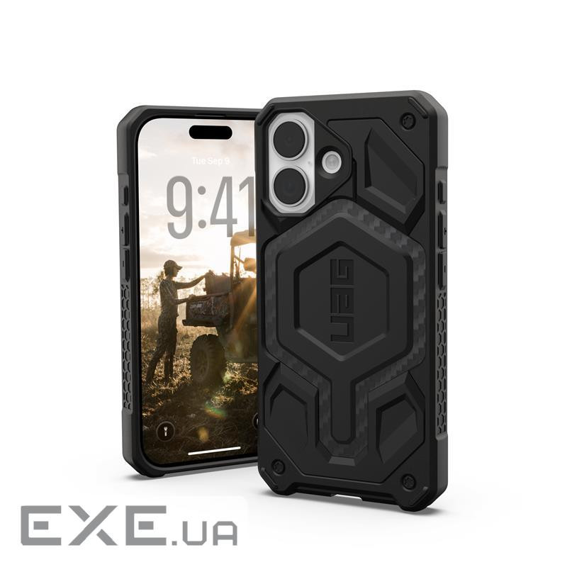 Чохол UAG для iPhone 17, Monarch Pro MagSafe, Carbon Fiber (114516114242)