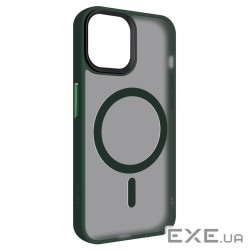 Чохол до мобільного телефона Armorstandart Uniq Magsafe Apple iPhone 14 Dark Green (ARM75324)