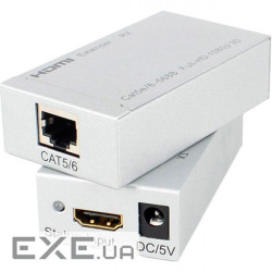 Подовжувач HDMI по кручений парі White (S0440)