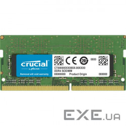 Модуль пам'яті CRUCIAL SO-DIMM DDR4 2666MHz 32GB (CT32G4SFD8266)