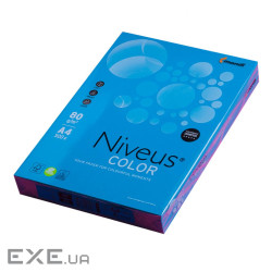 Папір Mondi Niveus COLOR intensive DarkBlue A4, 80g, 500sh (A4.80.NVI.DB49.500)