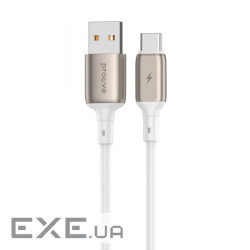 Кабель Proove Flex Metal Type-C 2.4A (1m) white (CCFM20001202)