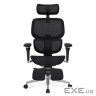 Офісне крісло Mealux D2 Air Plus Black (HF-D2 Plus M/B)