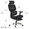 Офісне крісло Mealux D2 Air Plus Black (HF-D2 Plus M/B)