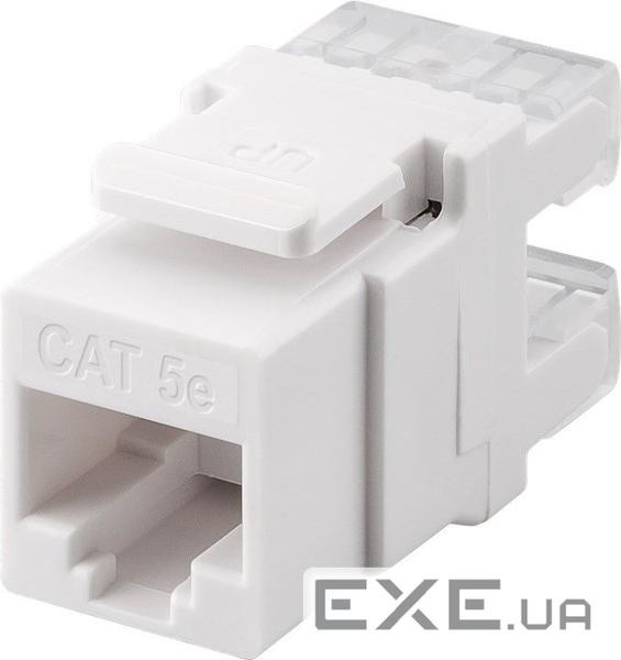 Конектор мережевий FreeEnd-RJ45 UTP5e (Keystone),конектор AWG24-26 LSA SNAP-IN,білий (75.09.5738-1) (75.09.5738-1)