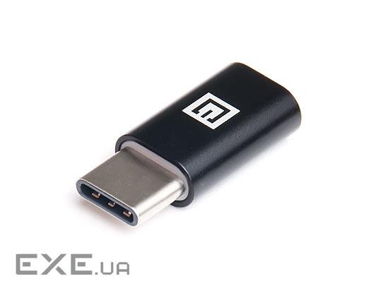 Перехідник micro USB F to Type C REAL-EL (EL123500018)