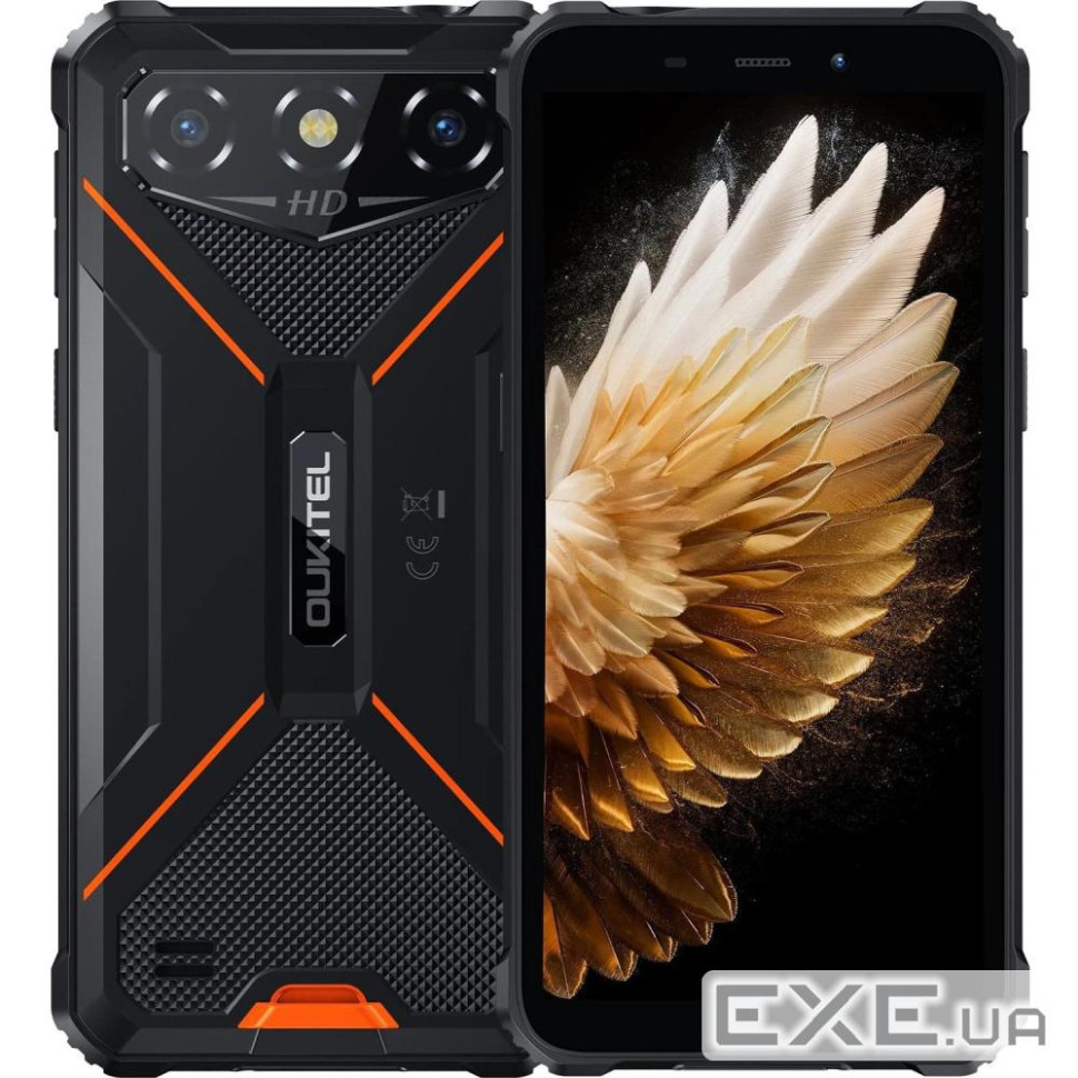 Смартфон Oukitel G3 6" HD+ /4GB/128GB T310 /6300mAh /13+5Мп/ IP69K/Orange (G3_OR)