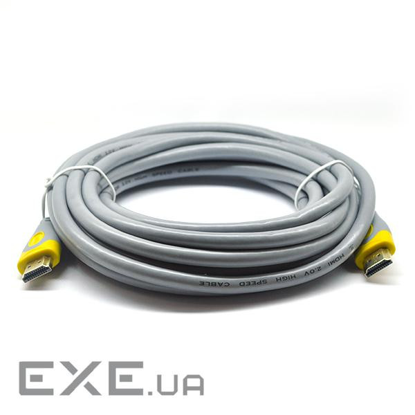 Кабель MERLION HDMI 20м Gray (YT-HDMI(M) (M)HSV2.0-20M) (YT-HDMI(M)/(M)HSV2.0-20m)