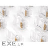Конектор Vinga RJ-45 UTP 100 шт. (VCPCON8P8CUTP)