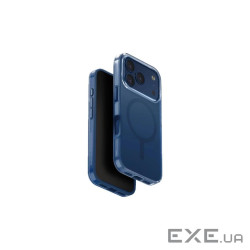 Чохол до мобільного телефона Uniq iPhone 17 Pro Max Clario Magclick Charging blue (8886463694848)