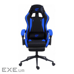 Крісло ігрове GT Racer X-2324 Black/Blue (X-2324 Fabric Black/Blue)