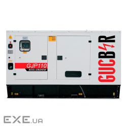 Дизельний генератор Gucbir GJP110 з двигуном PERKINS 1104C-44TA, 110 кВА / 88 кВт, генератор Maranel
